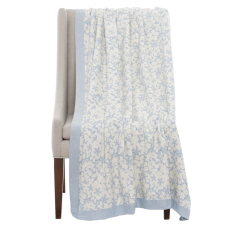 DownTown Kasey Floral Throw Blanket