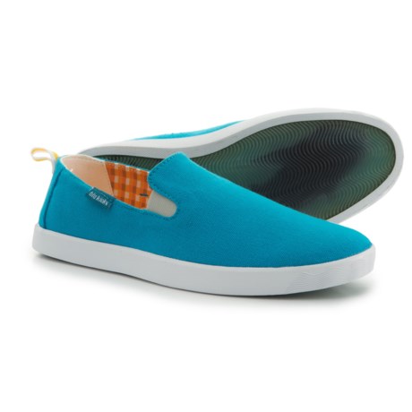 Blu Kicks Baja Canvas Sneakers - Slip-Ons (For Women)