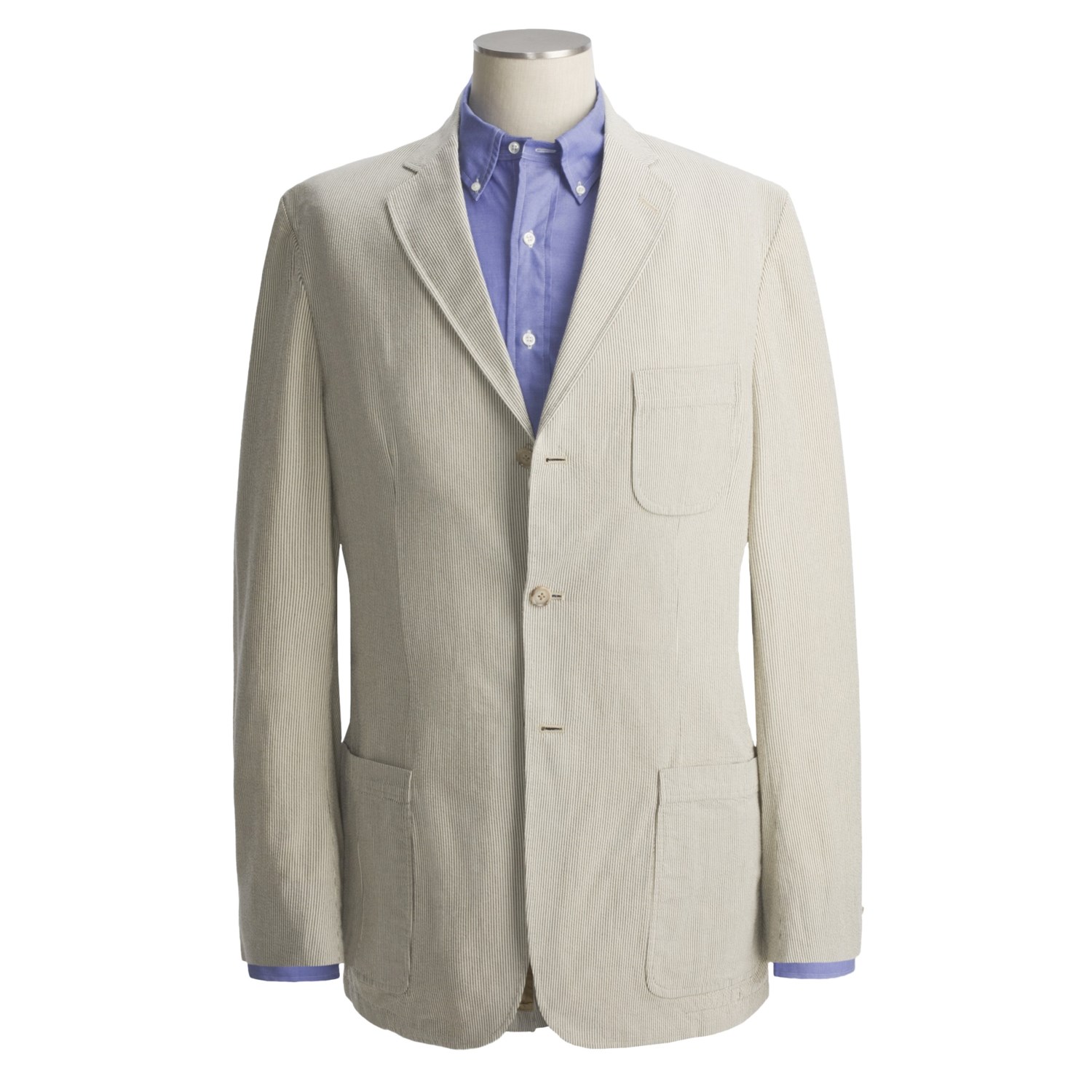 Bills Khakis Pinpoint Seersucker Sport Coat (For Men)