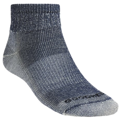 Goodhew Light Cushion Hiking Socks - Merino Wool,  Quarter Crew (For Men and Women)