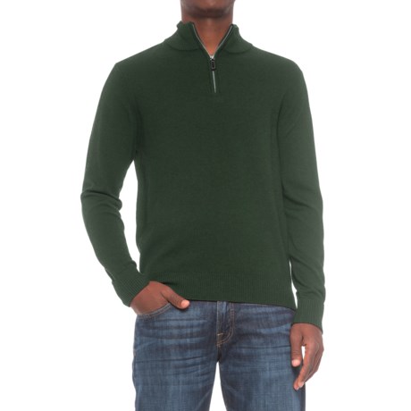 TailorByrd Zip Neck Sweater (For Men)