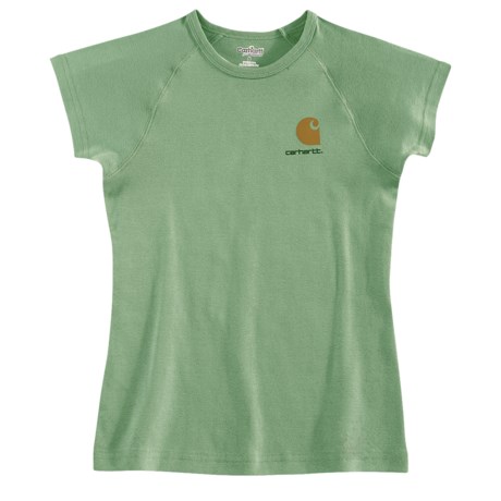 Carhartt Logo T-Shirt - Short Sleeve (For Women)