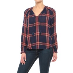 Lucky Brand Woven Plaid Shirt - Long Sleeve (For Women)