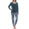 Ink+Ivy Twin Pocket Joggers and Shirt Pajamas - Long Sleeve (For Women)
