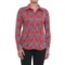 Caribbean Joe Fine-Knit Shirt - Button Front, Long Sleeve (For Women)