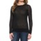 Tahari Strappy-Back Sweater - Semi-Sheer (For Women)