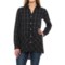 Foxcroft Daniela Windowpane Tunic Shirt - Long Sleeve (For Women)