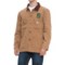 Carhartt Michigan State Weathered Chore Coat - Factory Seconds (For Men)