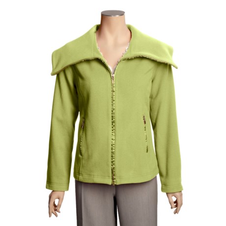 Madison Hill Ultrasoft Wool Jacket - Zip Front (For Women)