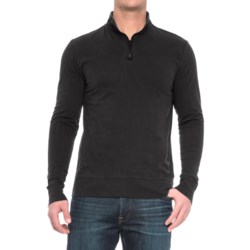 Threads 4 Thought Chad Sueded Jersey Shirt - Organic Cotton, Zip Neck, Long Sleeve (For Men)