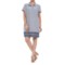 Artisan NY Striped Linen Shirtdress - Short Sleeve (For Women)