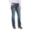 Rock & Roll Cowgirl Stitched Pocket Boyfriend Jeans - Bootcut (For Women)