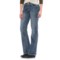 Rock & Roll Cowgirl Diamond and Leather Jeans - Mid Rise, Bootcut (For Women)