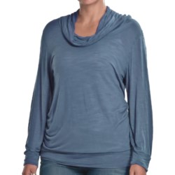 Agave Denim Agave Nectar Palomino Cowl Neck Shirt - Long Sleeve (For Women)