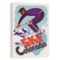 Recessed Box Ski Colorado Vintage Art Print - 18x24”