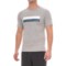 New Balance Athletic Stripe Shirt - Cotton, Short Sleeve (For Men)