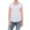 Artisan NY Scoop Neck Linen Shirt - Short Sleeve (For Women)