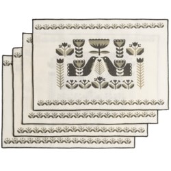 Now Designs Folklore Placemats - Set of 4