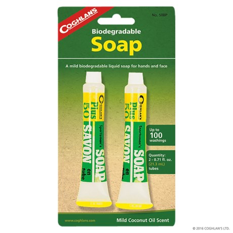 Coghlan's Biodegradable Sportsman’s Soap - 2-Pack
