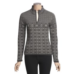 Meister Grace Sweater - Wool, Zip Neck (For Women)