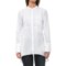Foxcroft Cally Solid Stretch Non-Iron Tunic Shirt - Long Sleeve (For Women)