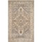 Safavieh Heritage Collection Grey and Beige Area Rug - 5x8’, Hand-Tufted Wool