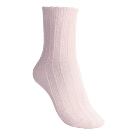 b.ella Pique Bed Socks - Angora Blend (For Women)