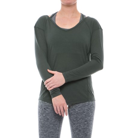 Apana Strappy Low-Back Shirt - Long Sleeve (For Women)