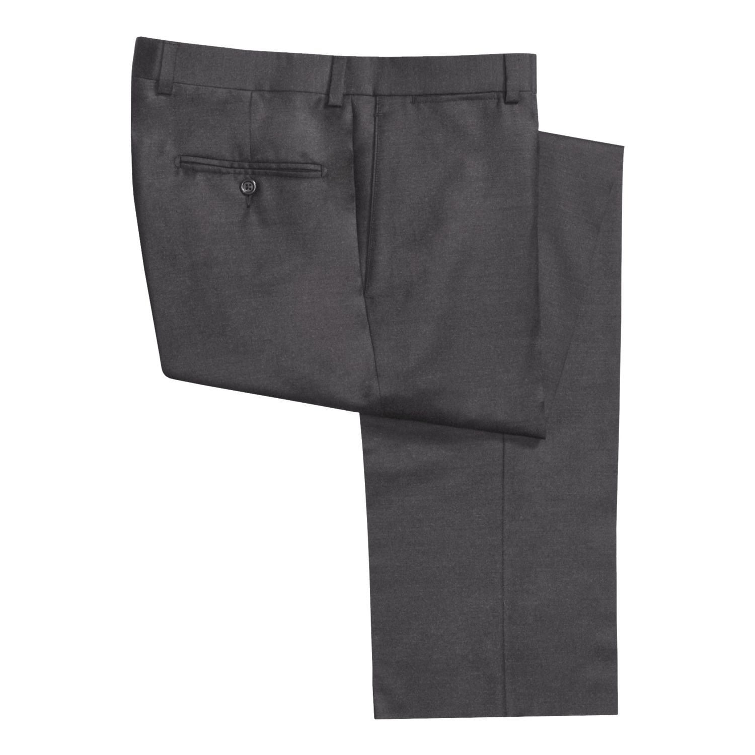 Riviera Worsted Wool Flannel Dress Pants (For Men) 3691A - Save 90%
