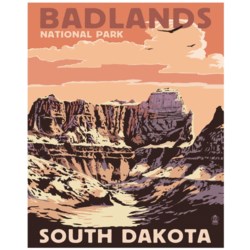 Portfolio Arts Group Badlands II National Park Print - 16x20”