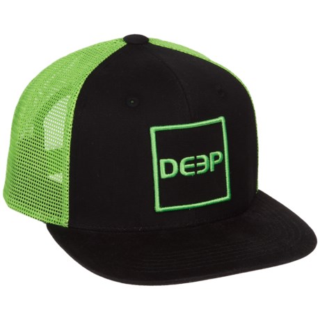 Deep Square Trucker Hat
