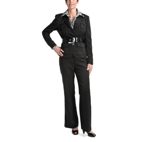 Amelia Austin Belted Trench Pantsuit (For Women)