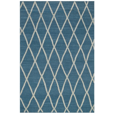 Loloi Adler Collection Azure Area Rug - 5’x7’6”, Wool