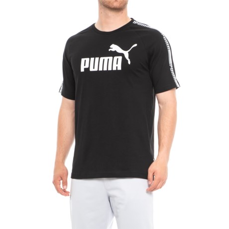 Puma Tape Logo T-Shirt - Short Sleeve (For Men)