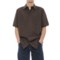 Wrangler Rugged Canvas Work Shirt - Short Sleeve (For Men)