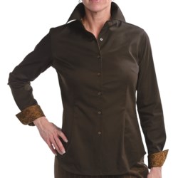 Audrey Talbott Aly Classic Shirt - Stretch Cotton, Long Sleeve (For Women)