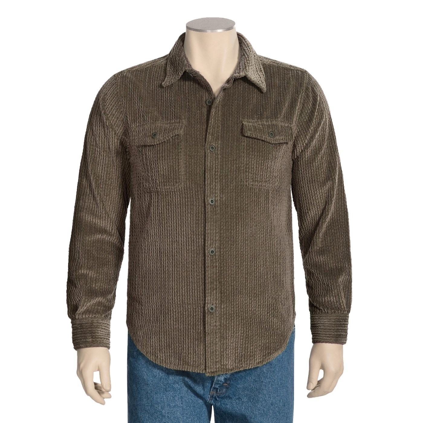 True Grit Frosted Cut Cord Shirt (For Men) 3777R 59