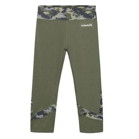Avalanche Airlie Solid Capris (For Girls)