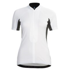 Odlo Zoom Cycling Jersey - UPF 30+, Zip Neck, Short Sleeve (For Women)