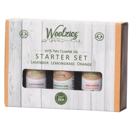Woolzies Gift Essential Oil Starter Kit - Set of 3