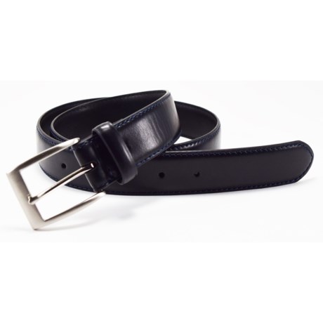 Bill Lavin Soft Collection Soft Leather Feather-Edge Belt (For Men)