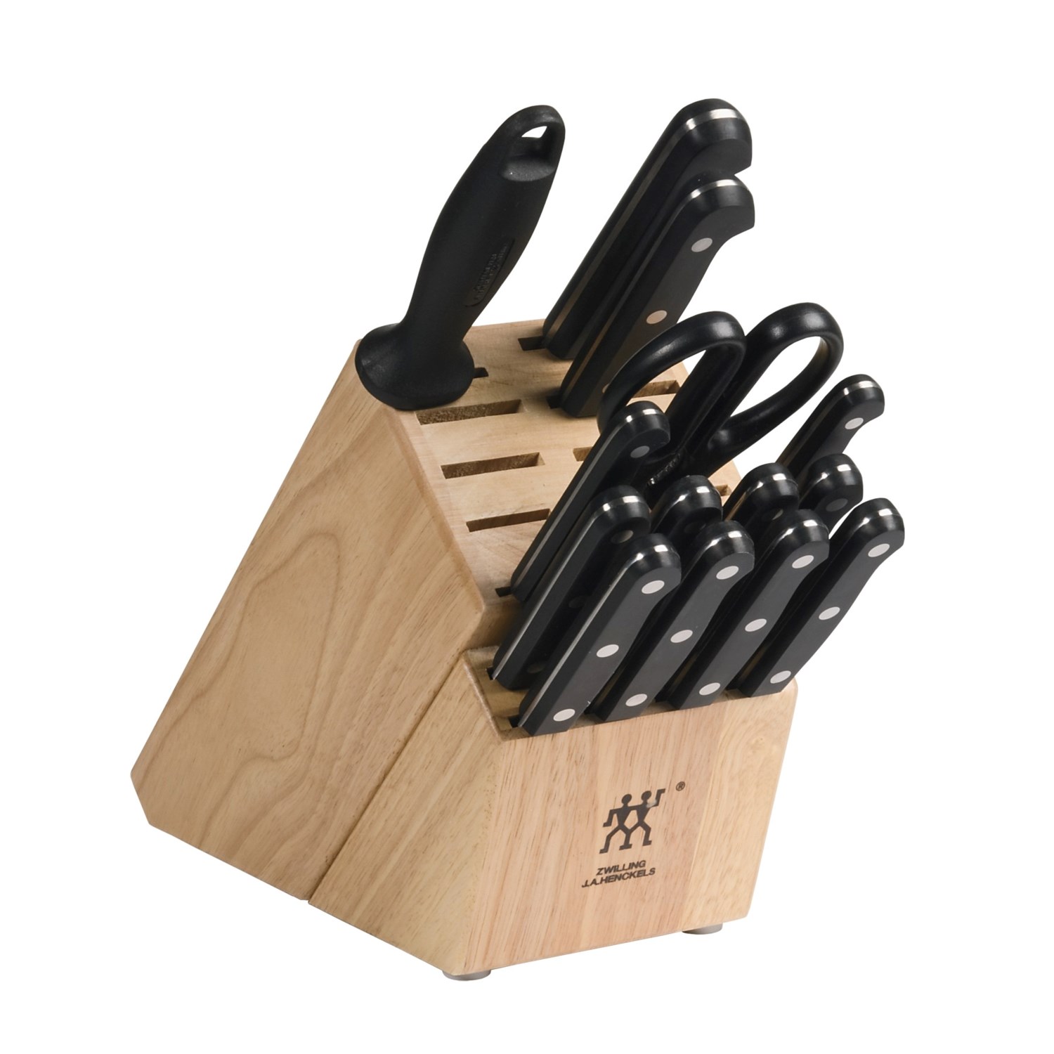 Zwilling J.A. Henckels Twin Gourmet Knife Block Set - 15-Piece Set 3840R