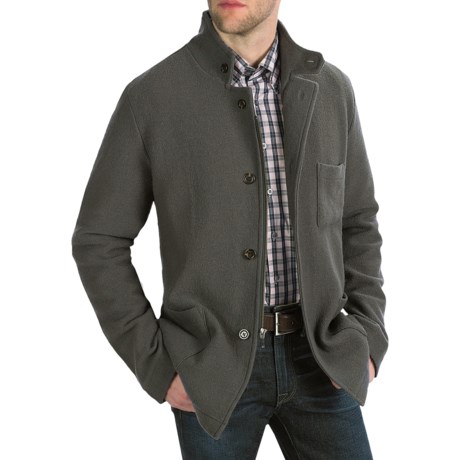 Cullen Boiled Wool Tailored Jacket (For Men)