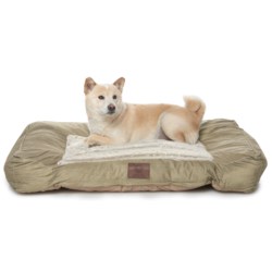 AKC Wave Fur Sofa Dog Bed - 40x30”
