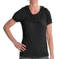 Renuar Stretch Jersey Shirt - Short Sleeve (For Women)