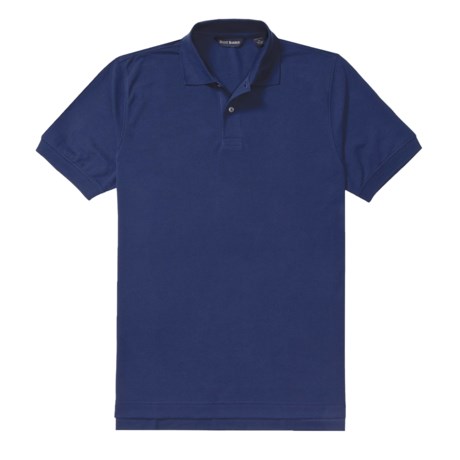 Scott Barber Pima Cotton Polo Shirt - Short Sleeve (For Men)