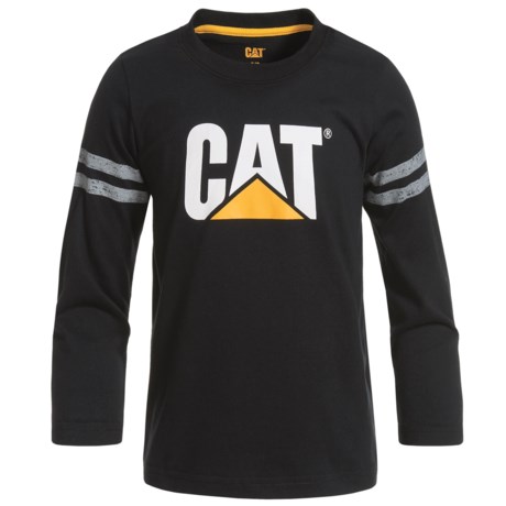 Caterpillar Logo T-Shirt - Long Sleeve (For Toddlers and Little Boys)