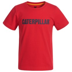 Caterpillar Logo T-Shirt - Short Sleeve (For Toddlers and Little Boys)