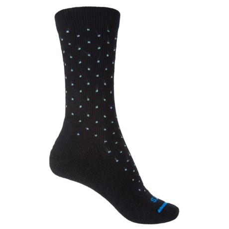 FITS Casual Pindot Socks - Merino Wool, Crew (For Men and Women)