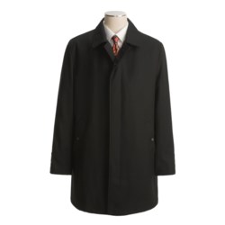 John Varvatos Star USA Wool Twill Overcoat - Button-Out Liner (For Men)